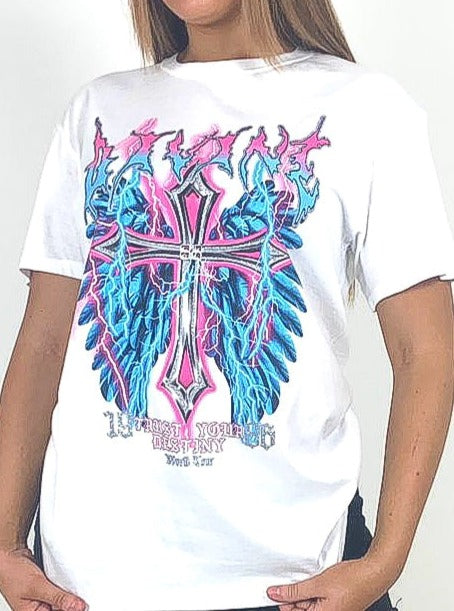 "Divine" Cross T-Shirt