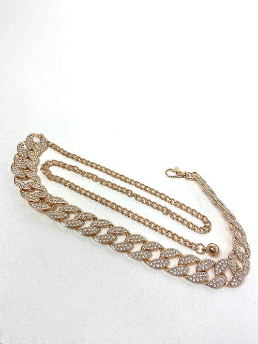 Diamante Chain Link Belt
