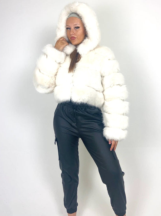 Premium Faux Fur Hooded Jacket