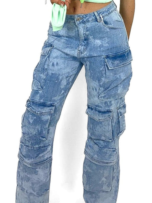 Y2K Pocket Cargo Jeans