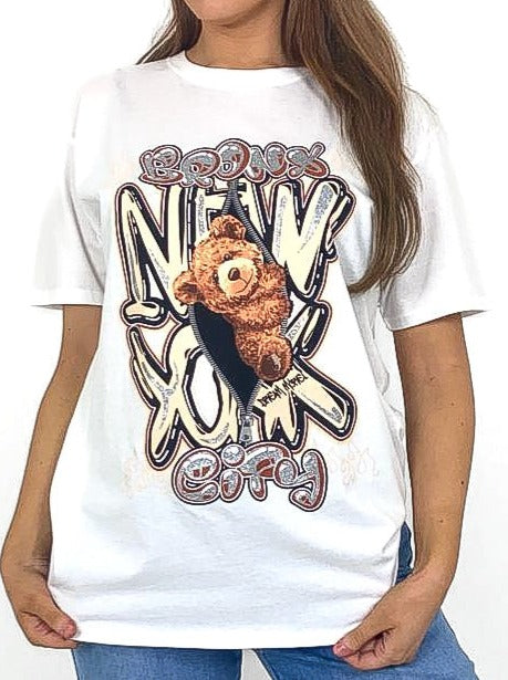 Bronx NYC Teddy T-Shirt