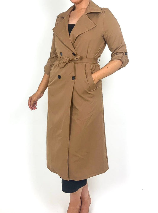 Button Up Trench Coat