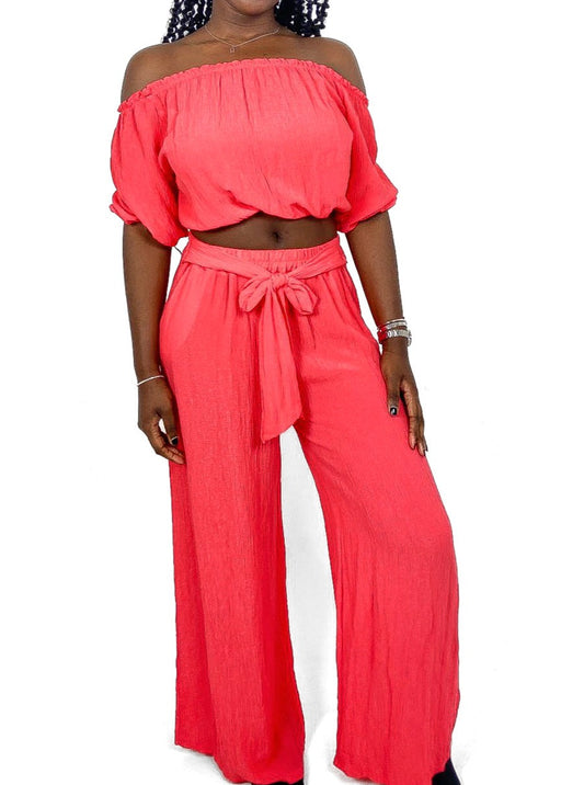 Gypsy Style Summer Trouser Co-Ord