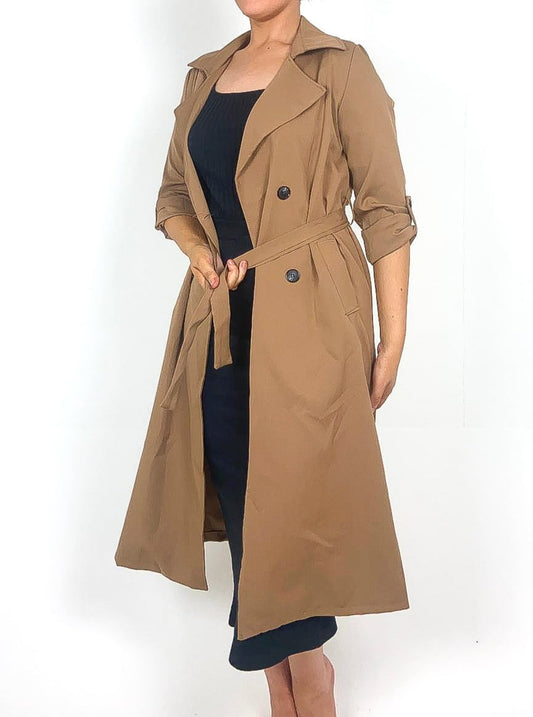 Button Up Trench Coat