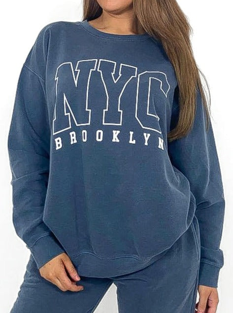 Washed Out "NYC" Sweatshirt
