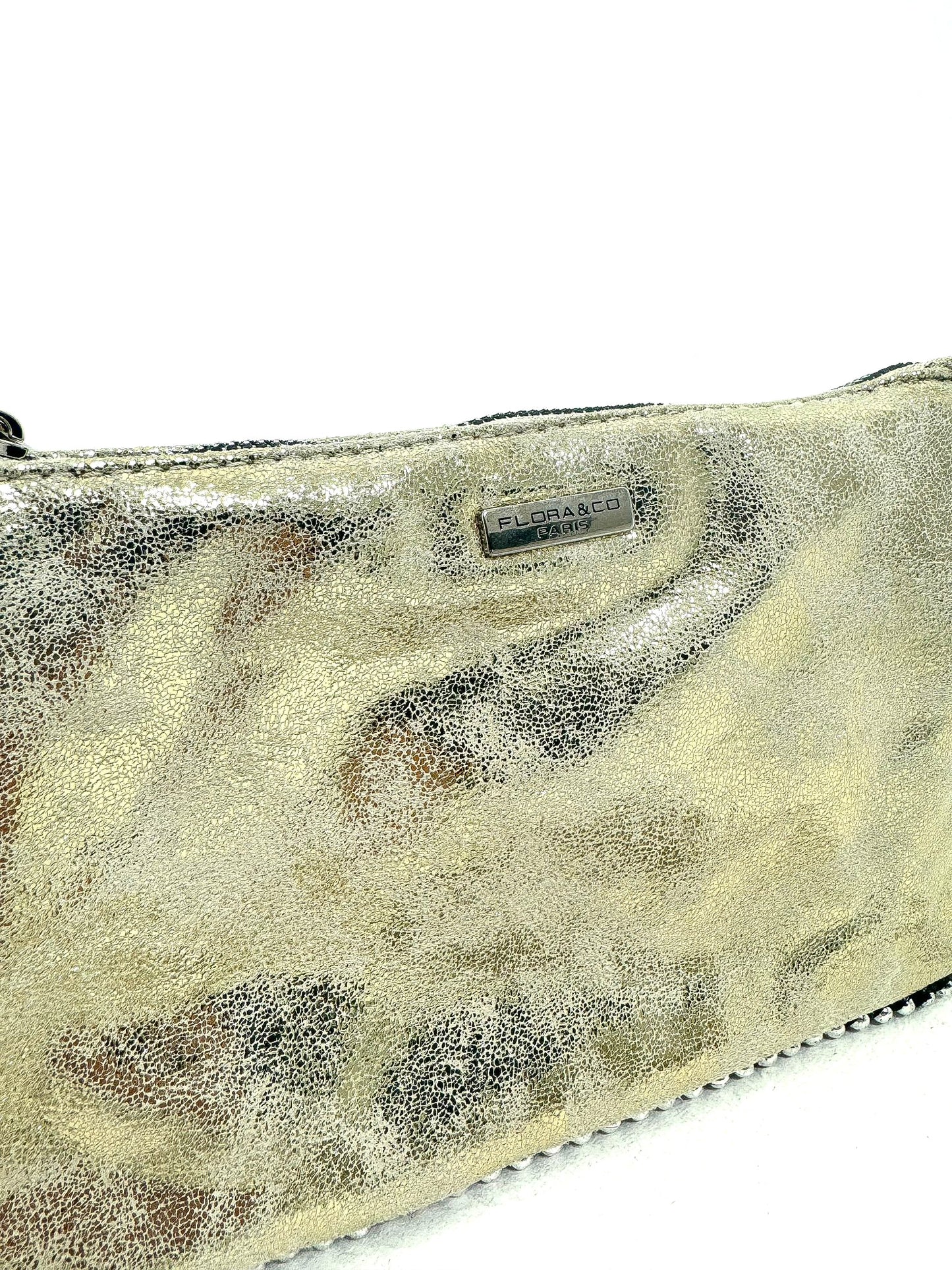 Metallic Suedette Shoulder bag