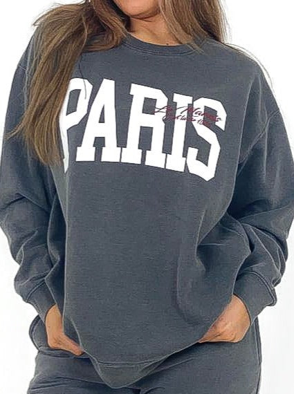 Washed Out "PARIS" Sweatshirt