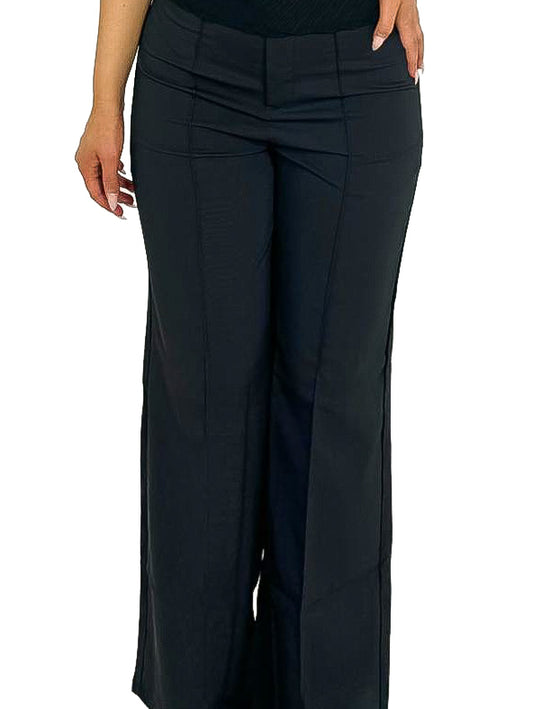 Seam Front Tailored Trousers