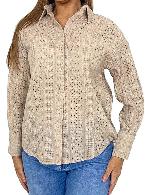 Anglaise Embroidered Blouse