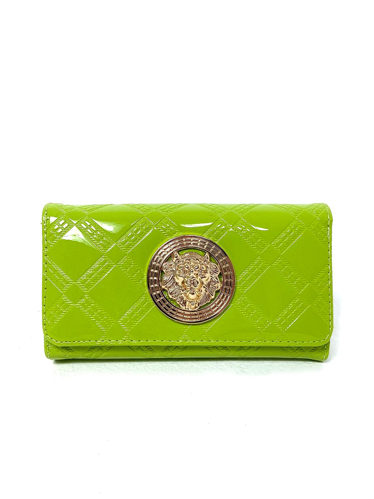 Patent Emblem Purse