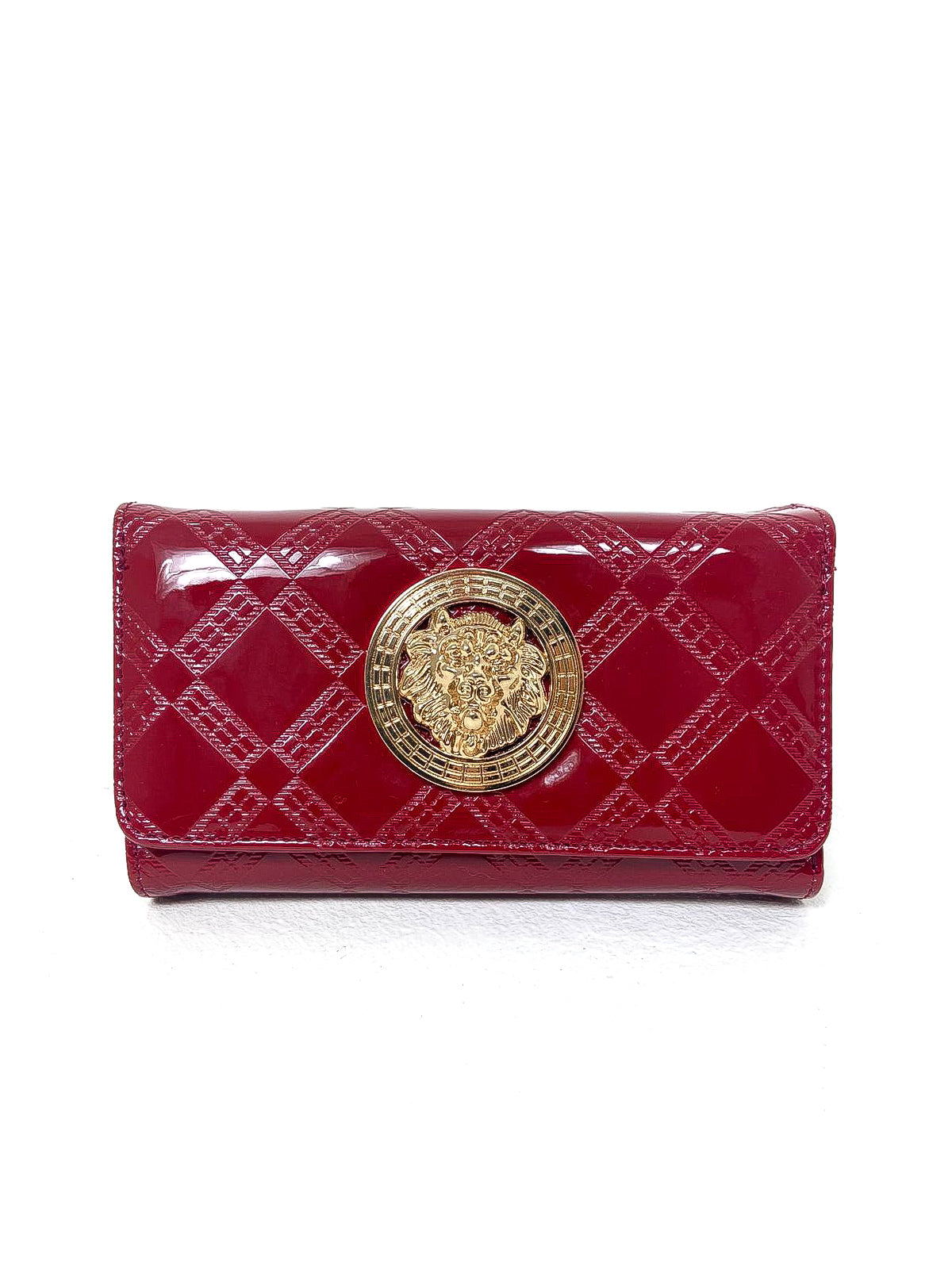 Patent Emblem Purse