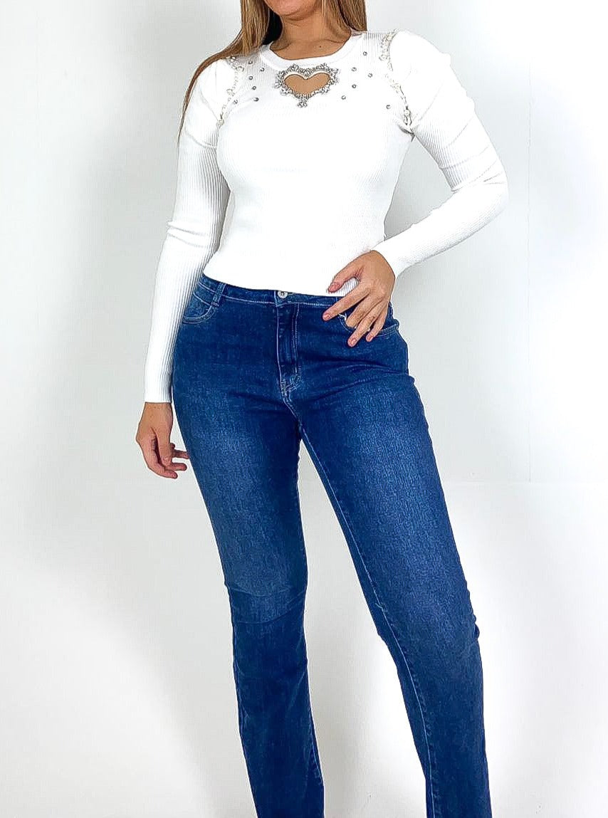 Basic Flared Jeans