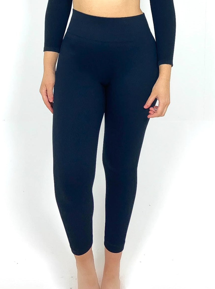 Seamless Ribbed Leggings