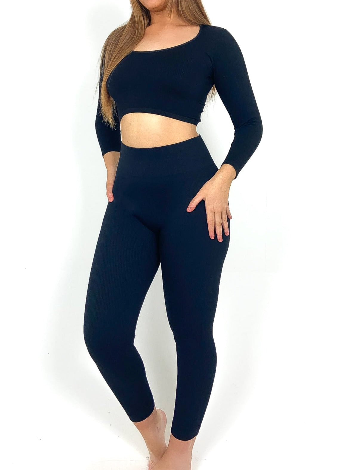 Seamless Ribbed Leggings