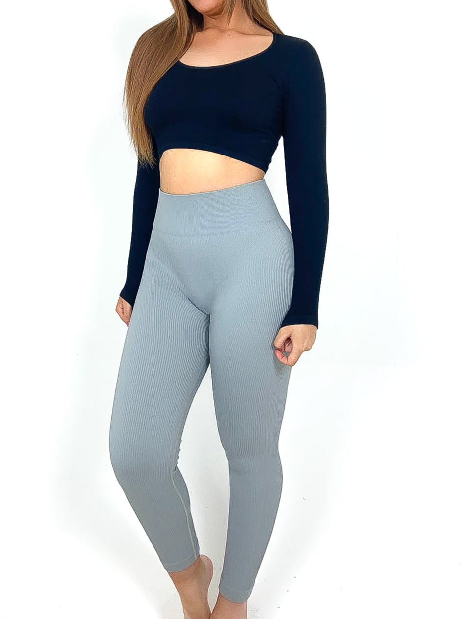 Seamless Ribbed Leggings