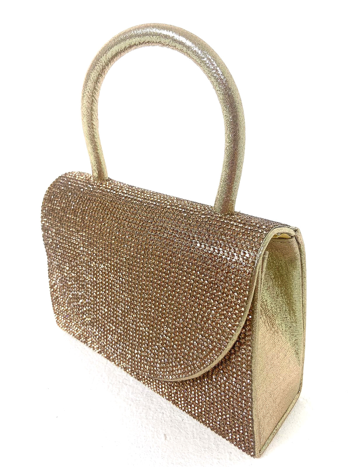 Top Handle Glitter & Diamante Bag