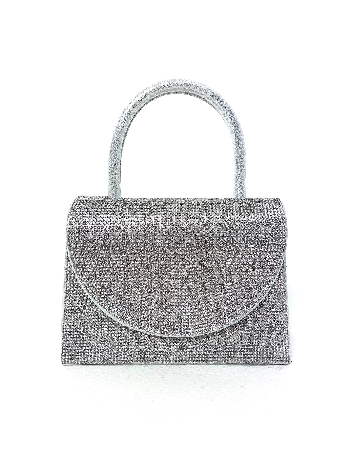 Top Handle Glitter & Diamante Bag