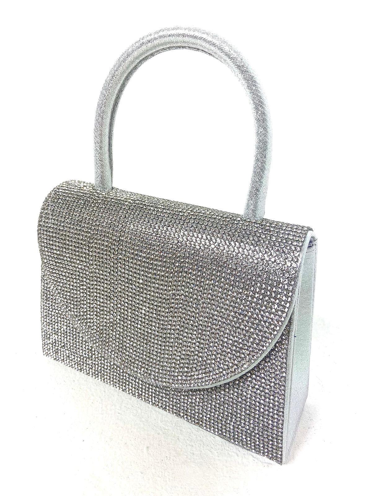 Top Handle Glitter & Diamante Bag