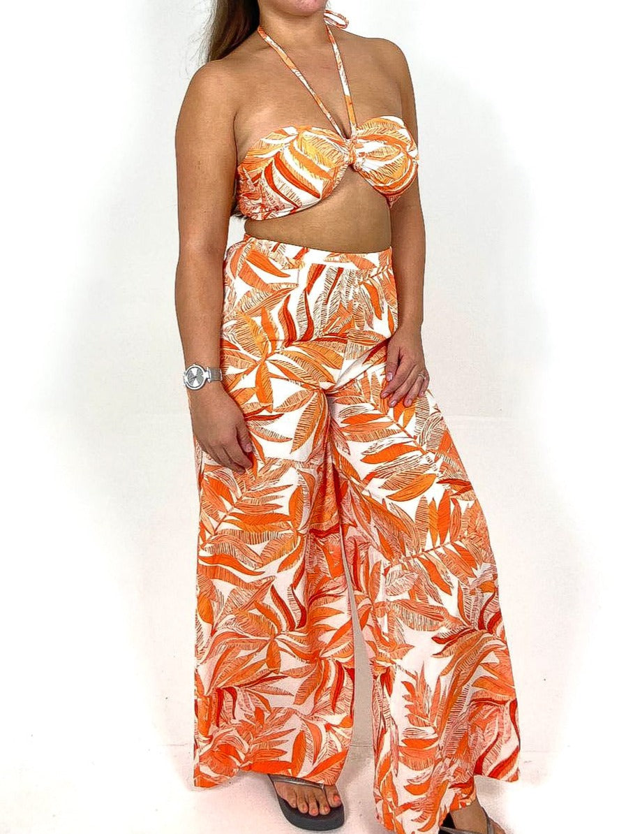 Tube Top & Pants Co-Ord