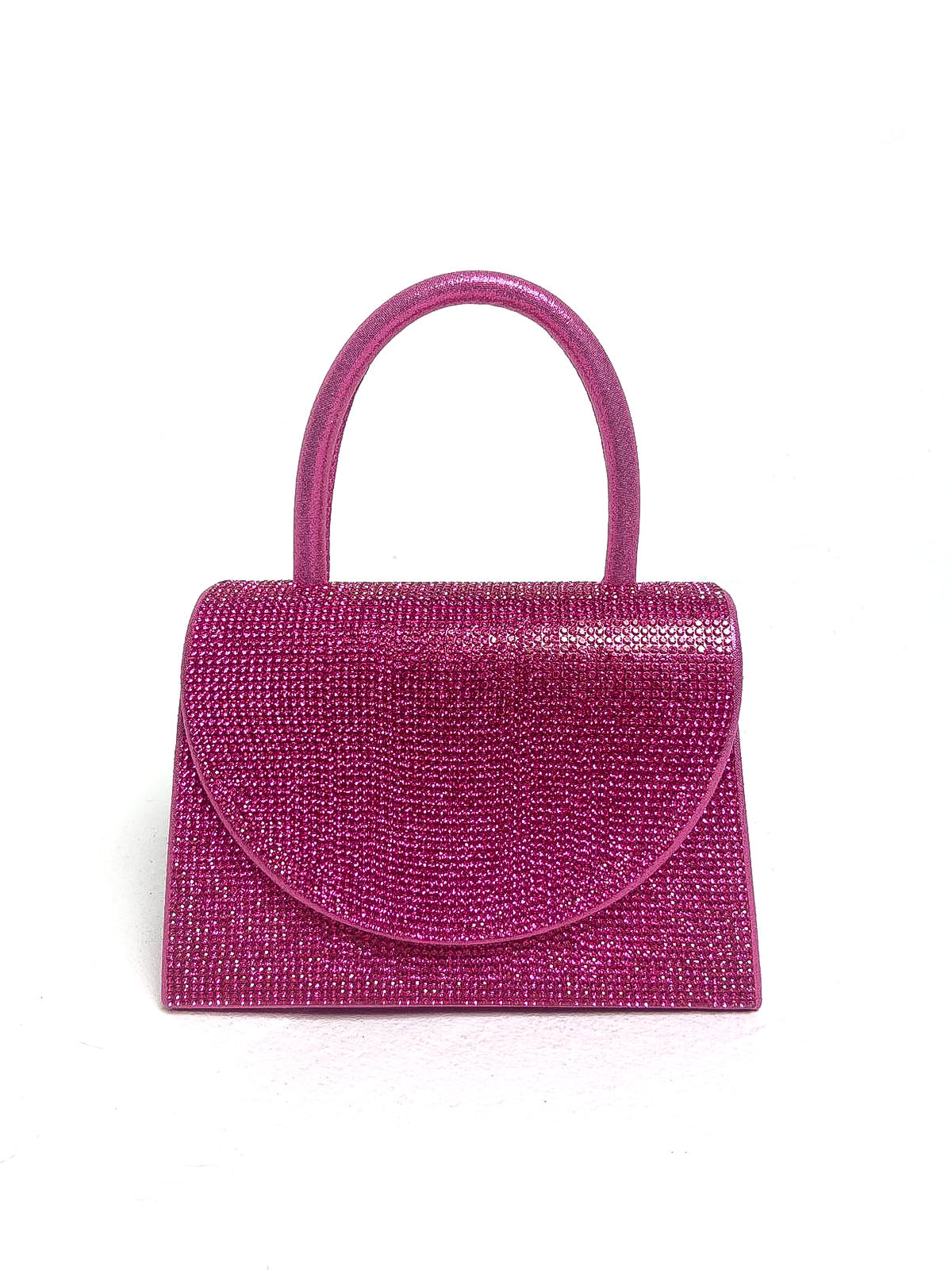 Top Handle Glitter & Diamante Bag