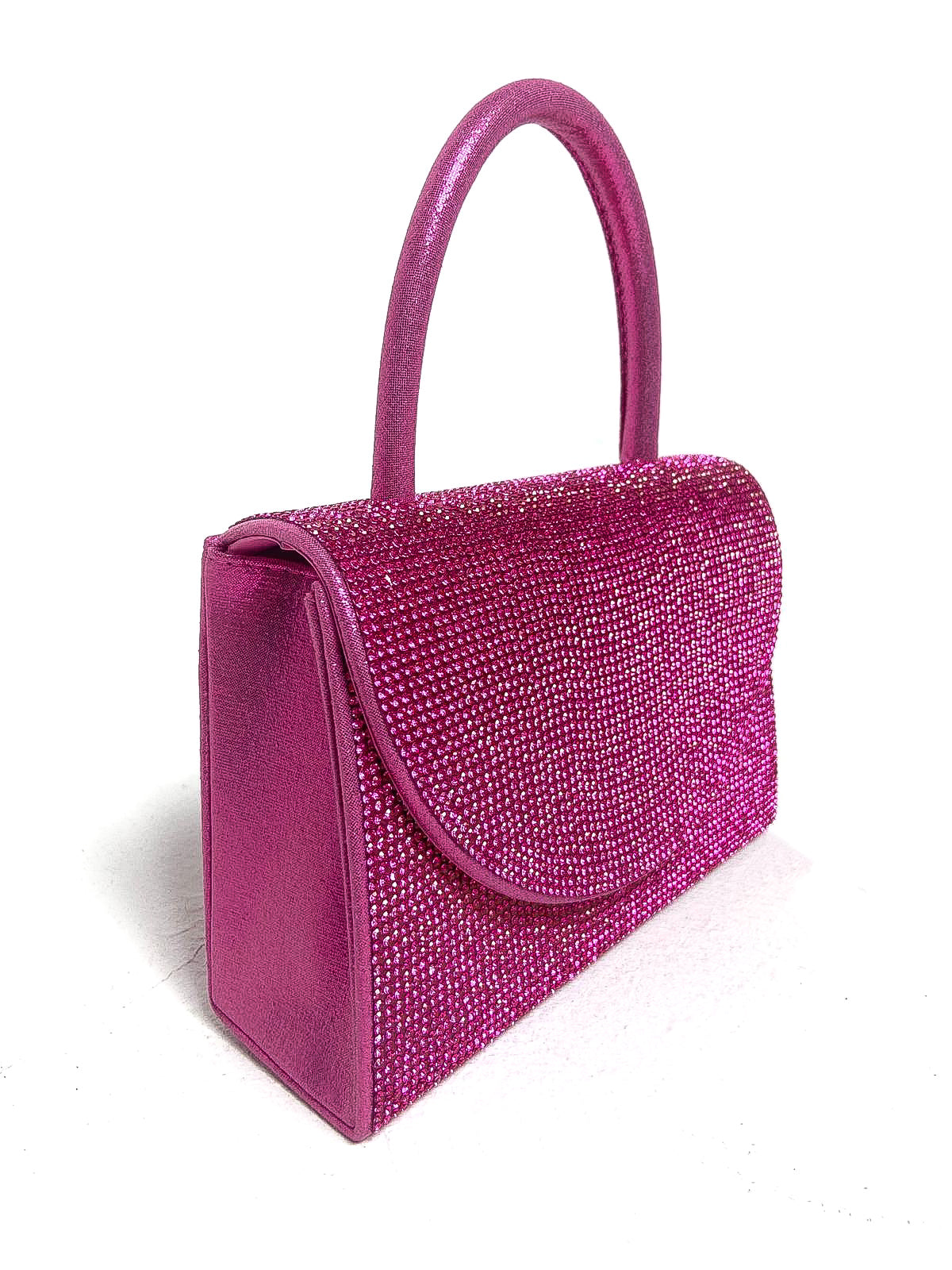 Top Handle Glitter & Diamante Bag