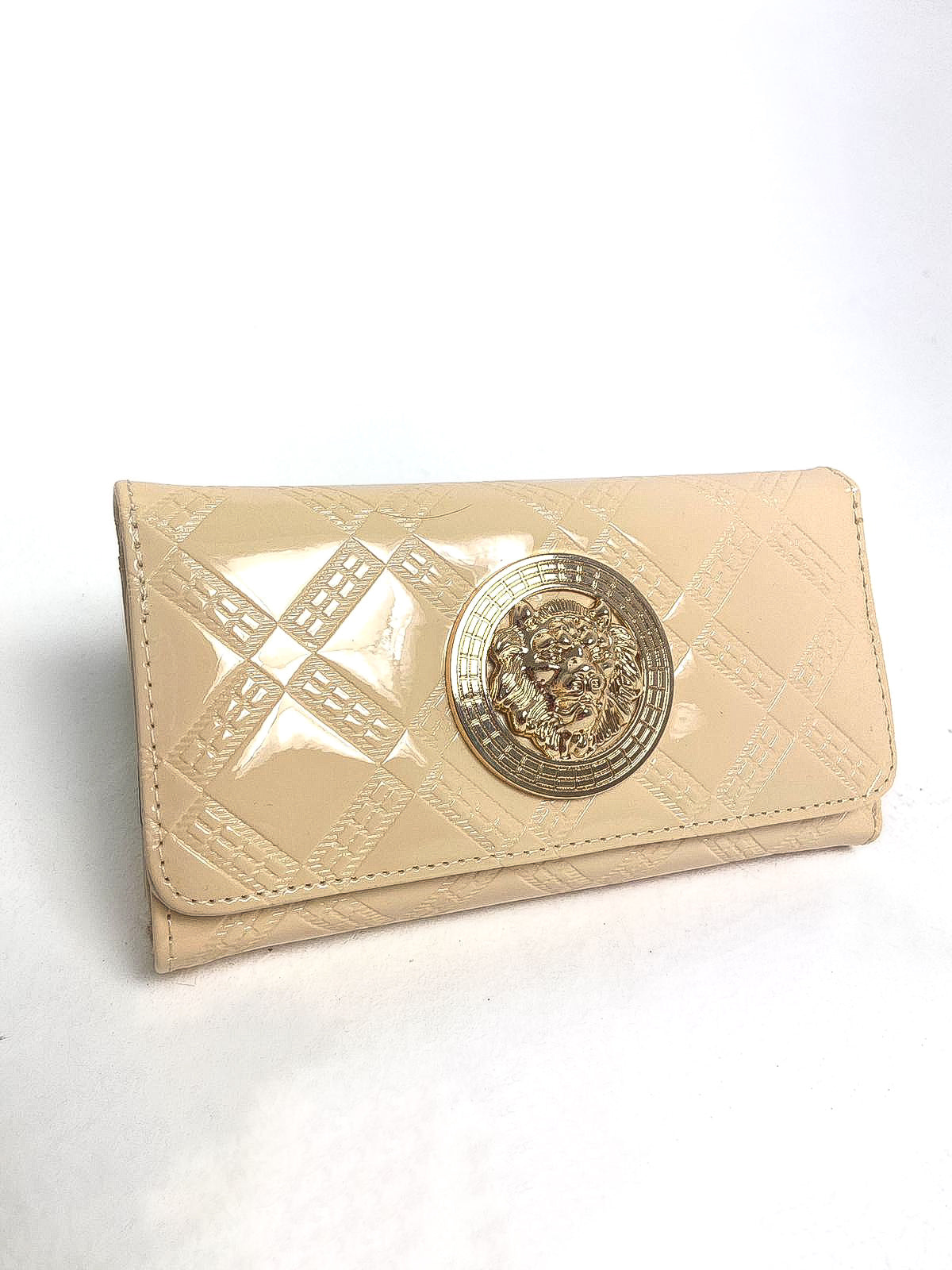 Patent Emblem Purse