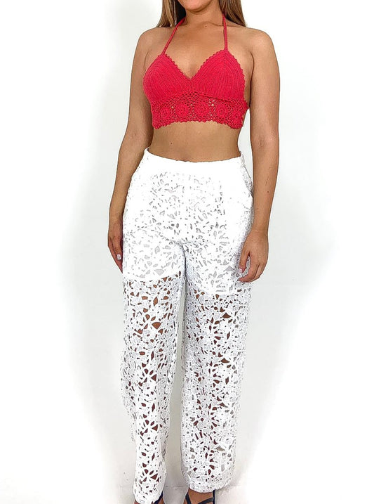 Lace Trousers