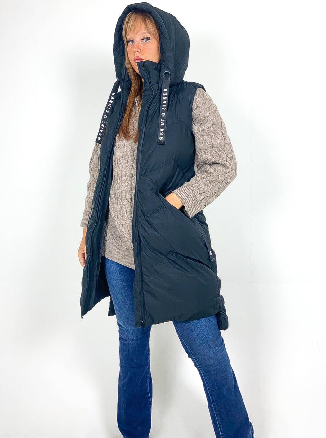 "S&S" Longline Padded Gilet