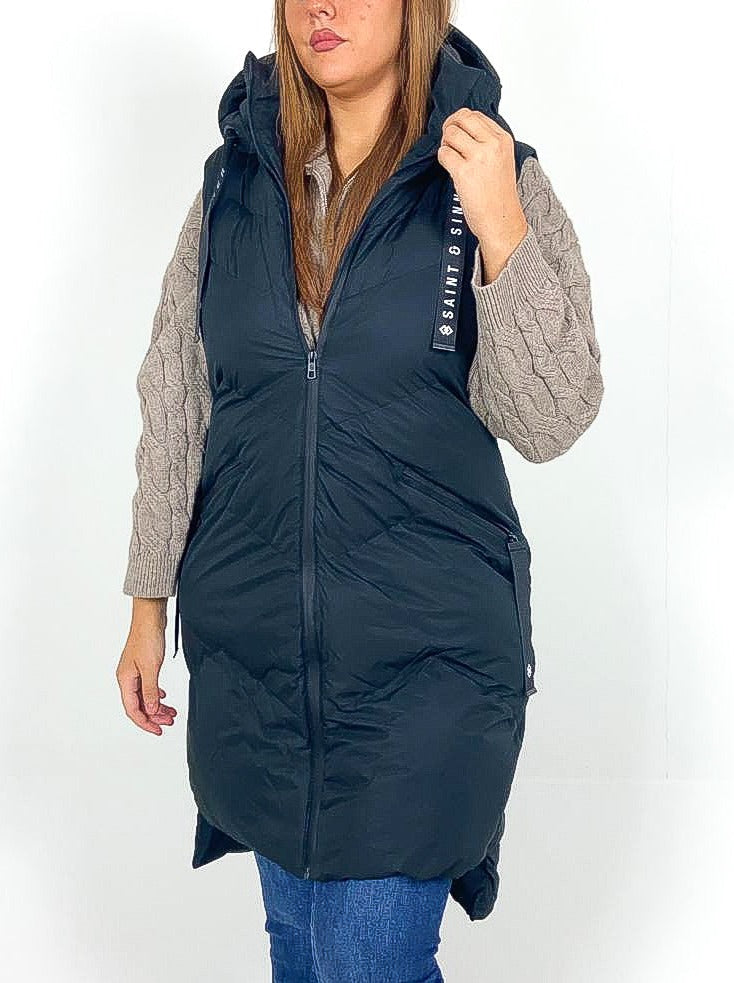 "S&S" Longline Padded Gilet