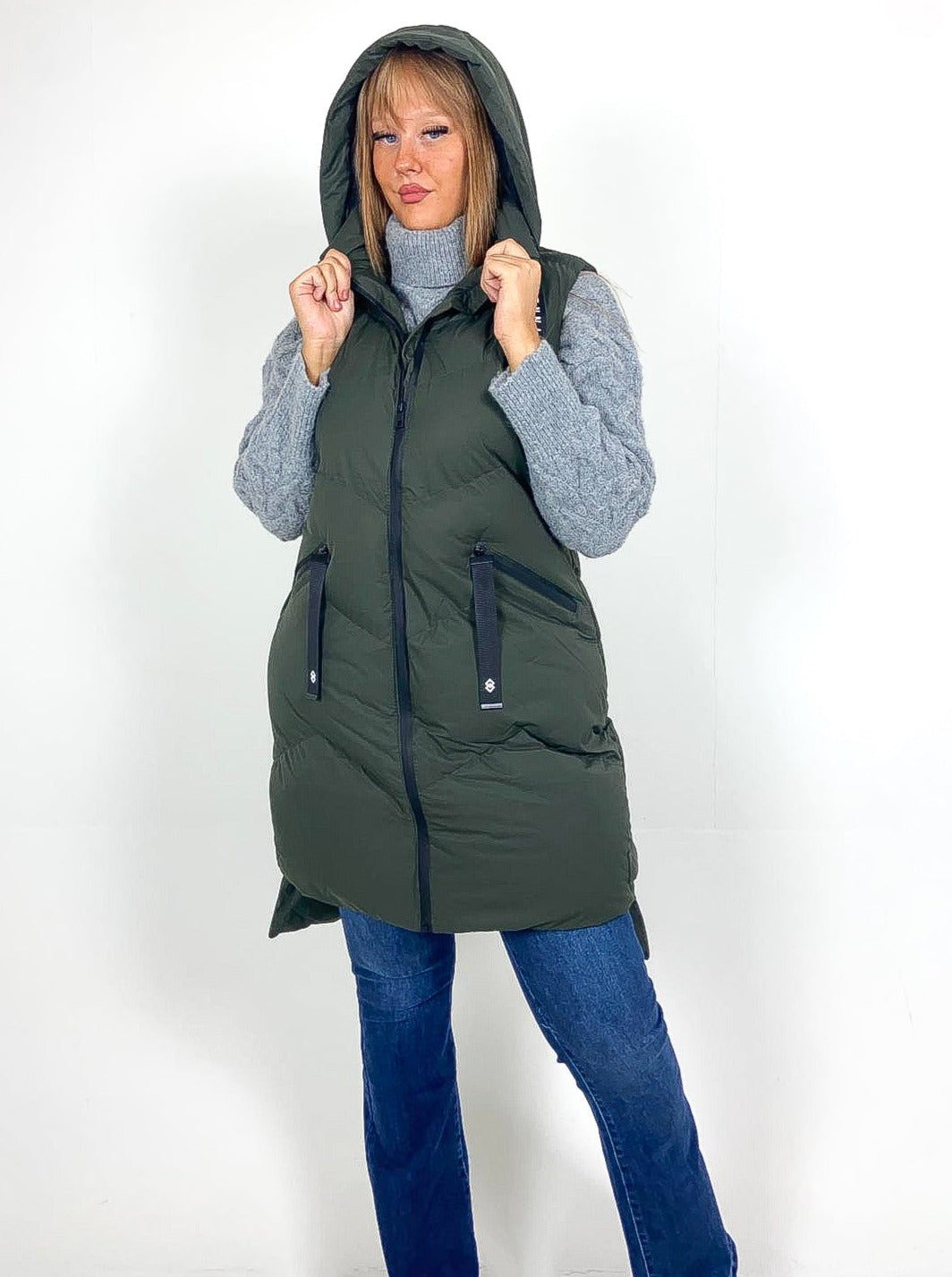 "S&S" Longline Padded Gilet