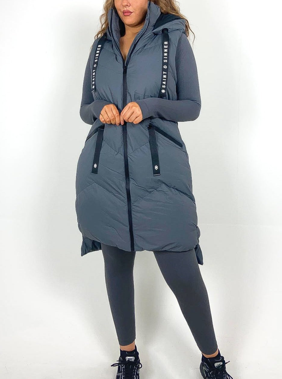 "S&S" Longline Padded Gilet