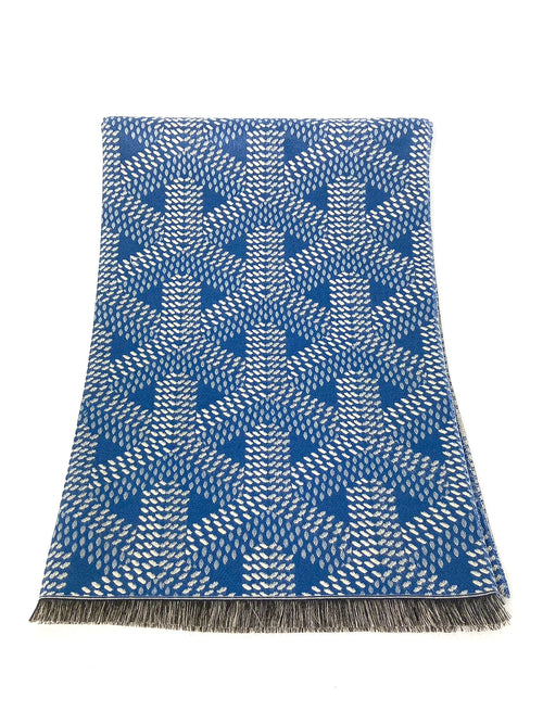 "Y" Hound's-Tooth Scarf