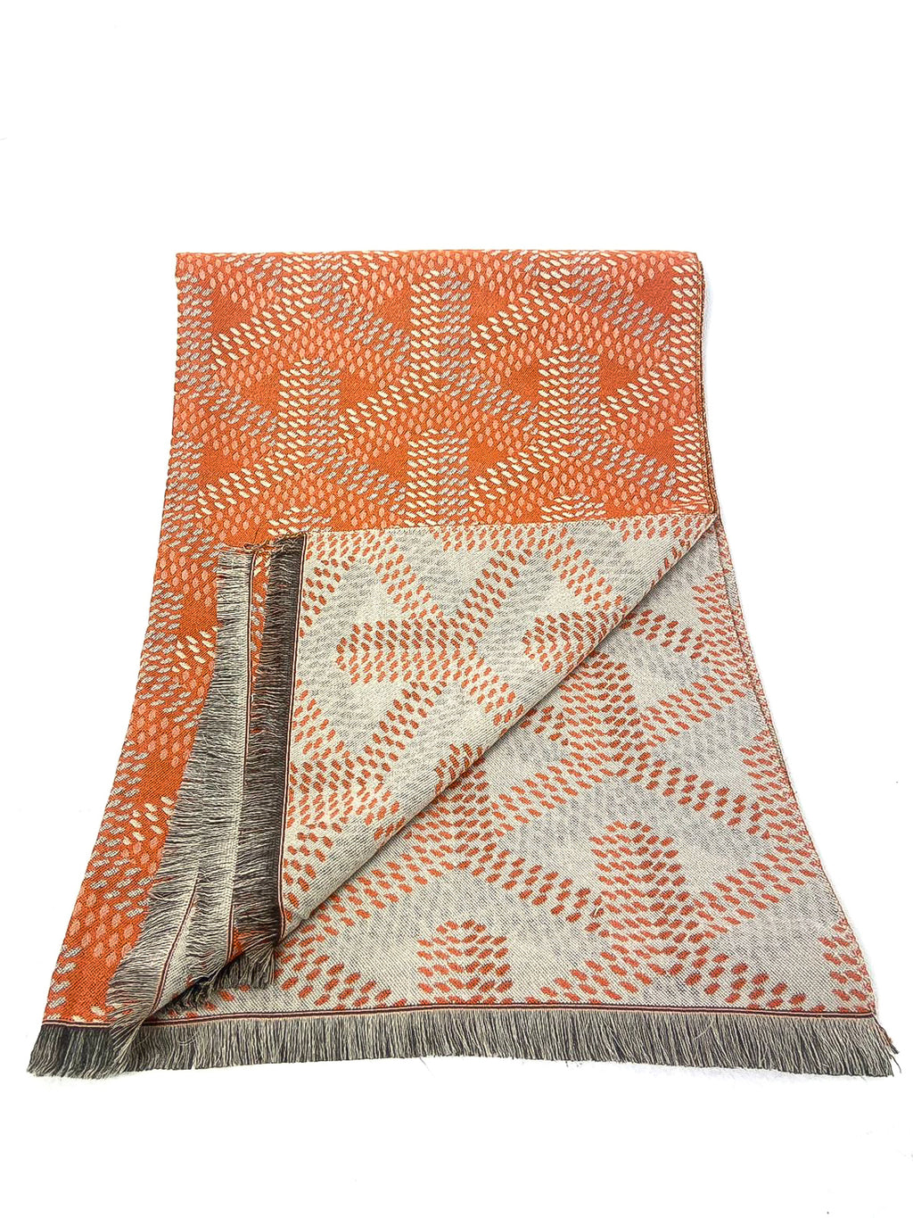 "Y" Hound's-Tooth Scarf