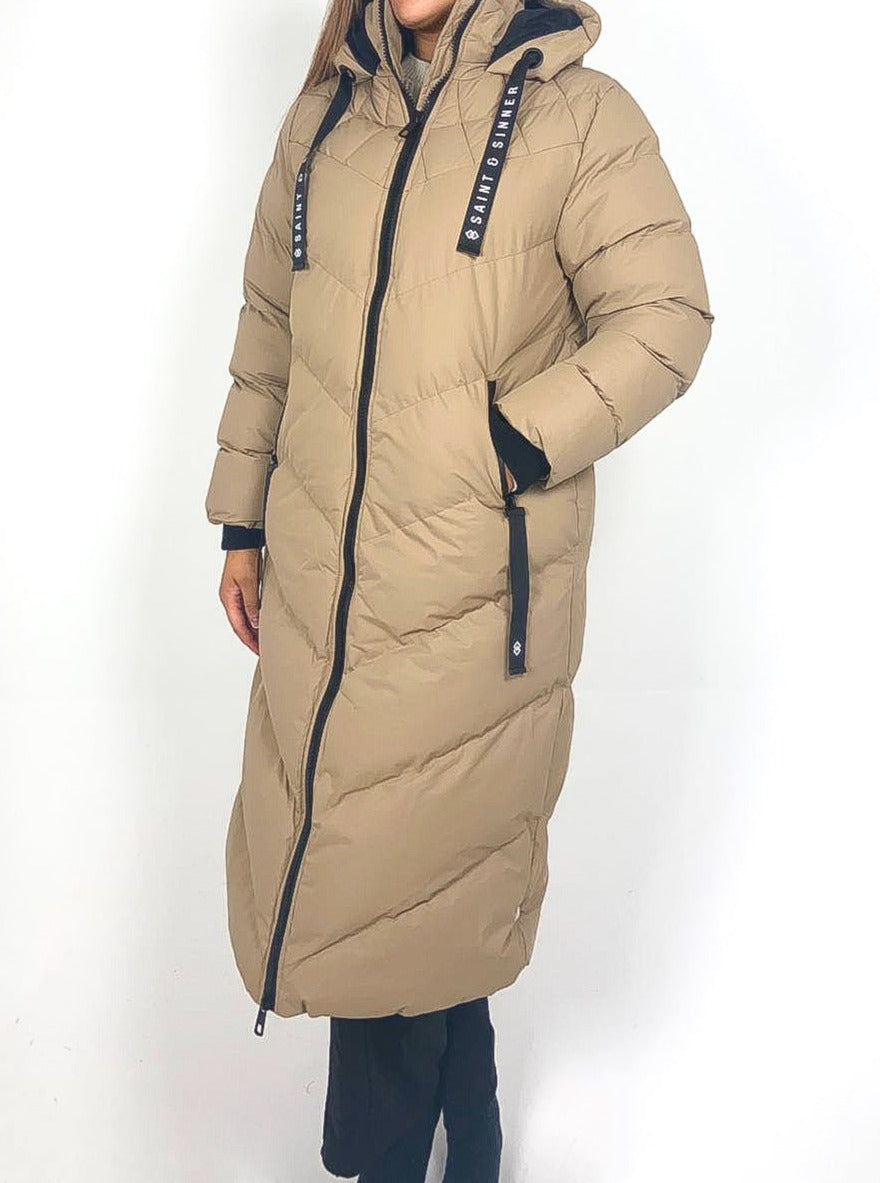 "S&S" Maxi Length Padded Coat