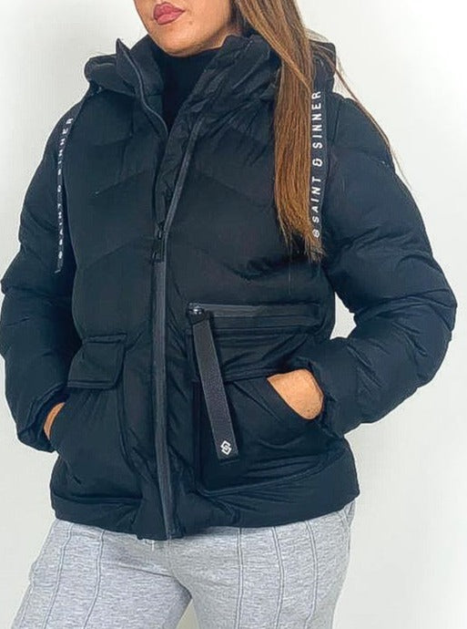 Pocket Front Padded Coat