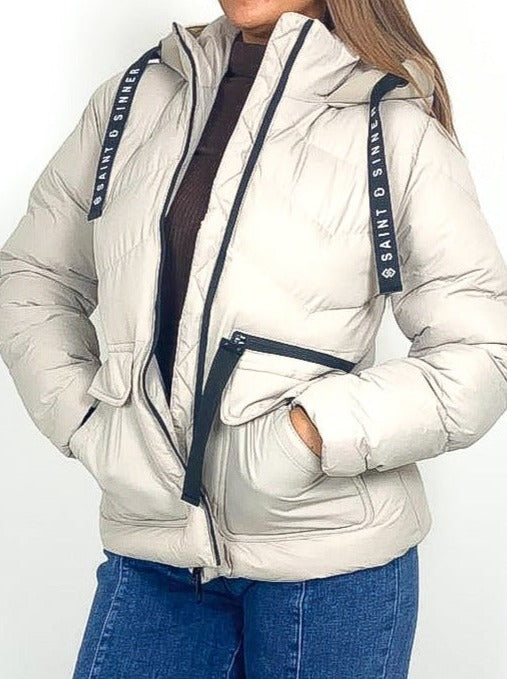 Pocket Front Padded Coat