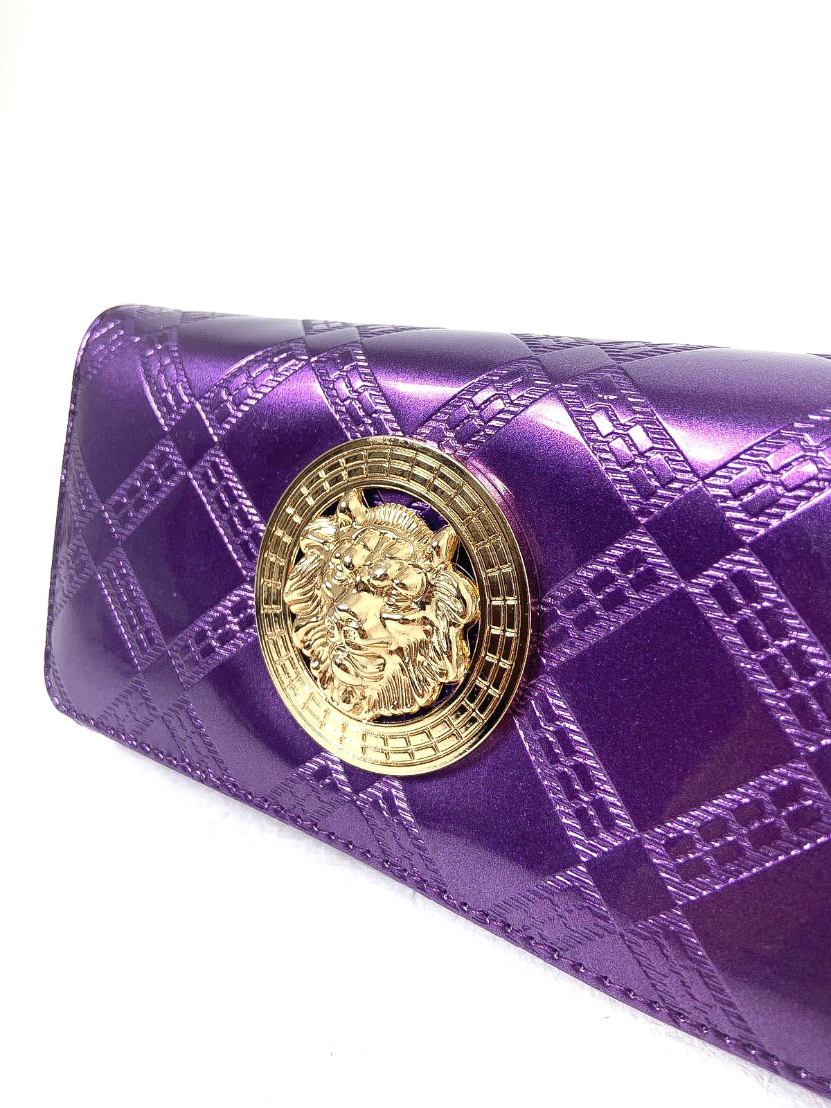 Patent Emblem Purse