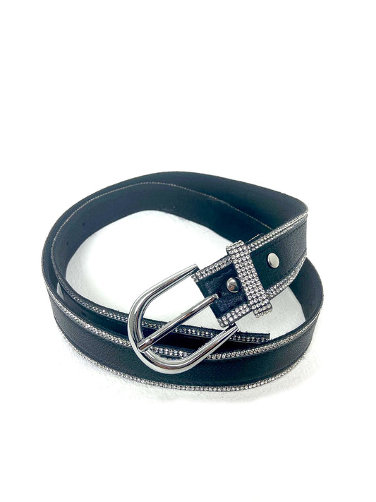 Diamante Edge PU Belt