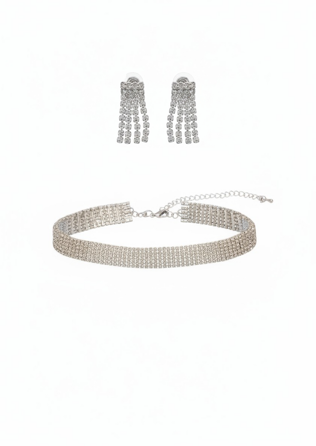 Choker & Earrings Set