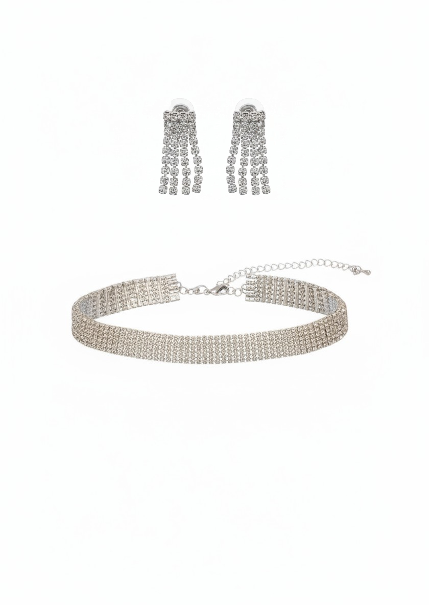 Choker & Earrings Set