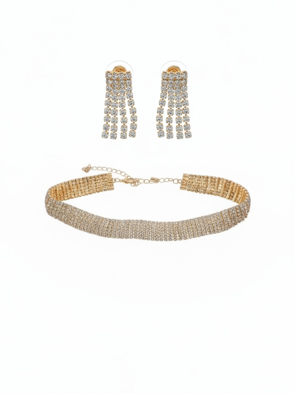 Choker & Earrings Set