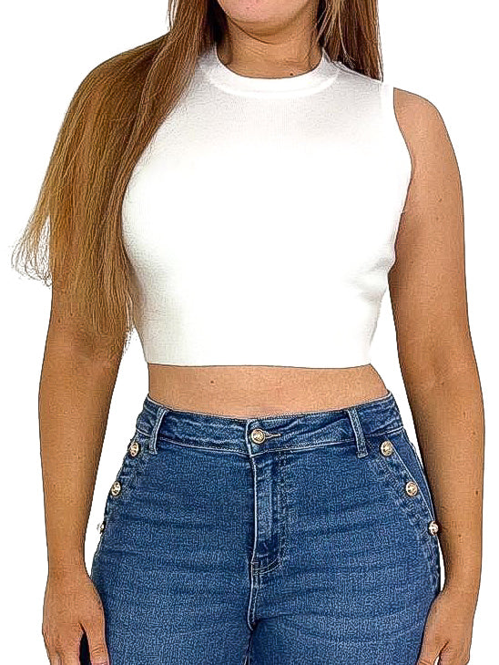 Knitted Vest Top
