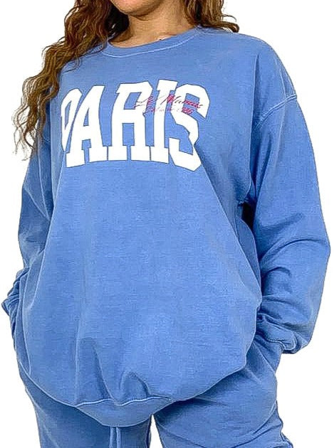 Washed Out "PARIS" Sweatshirt