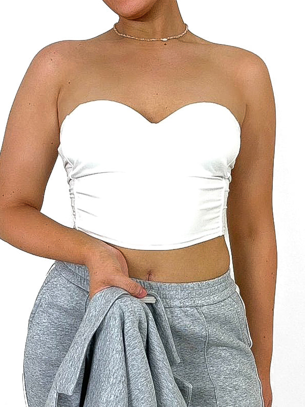 Cropped Slinky Vest Top