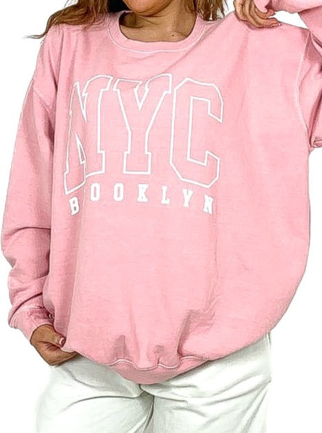 Washed Out "NYC" Sweatshirt