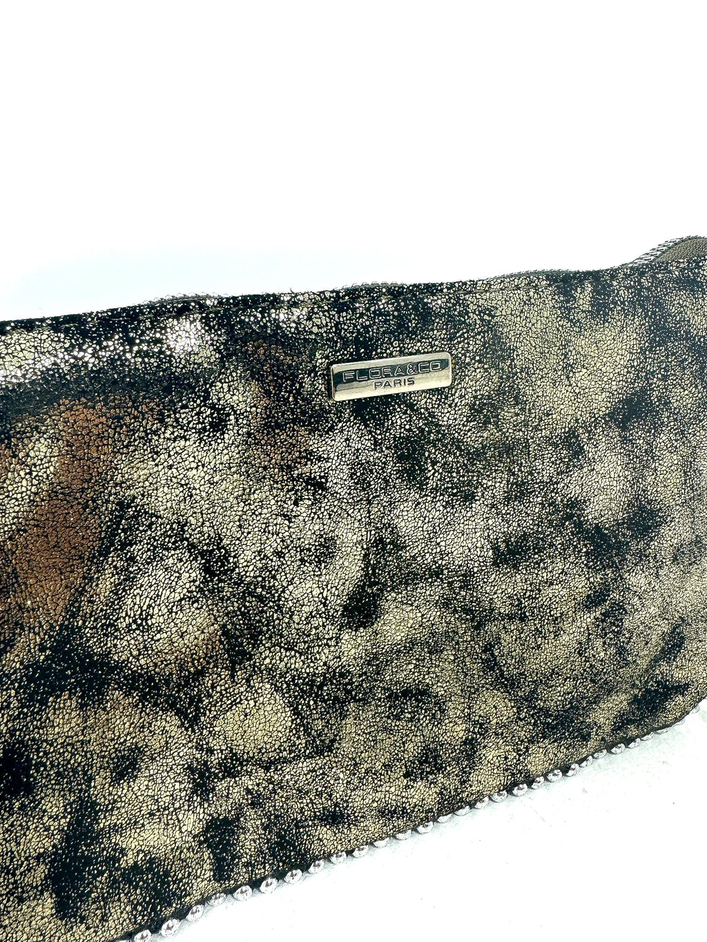 Metallic Suedette Shoulder bag