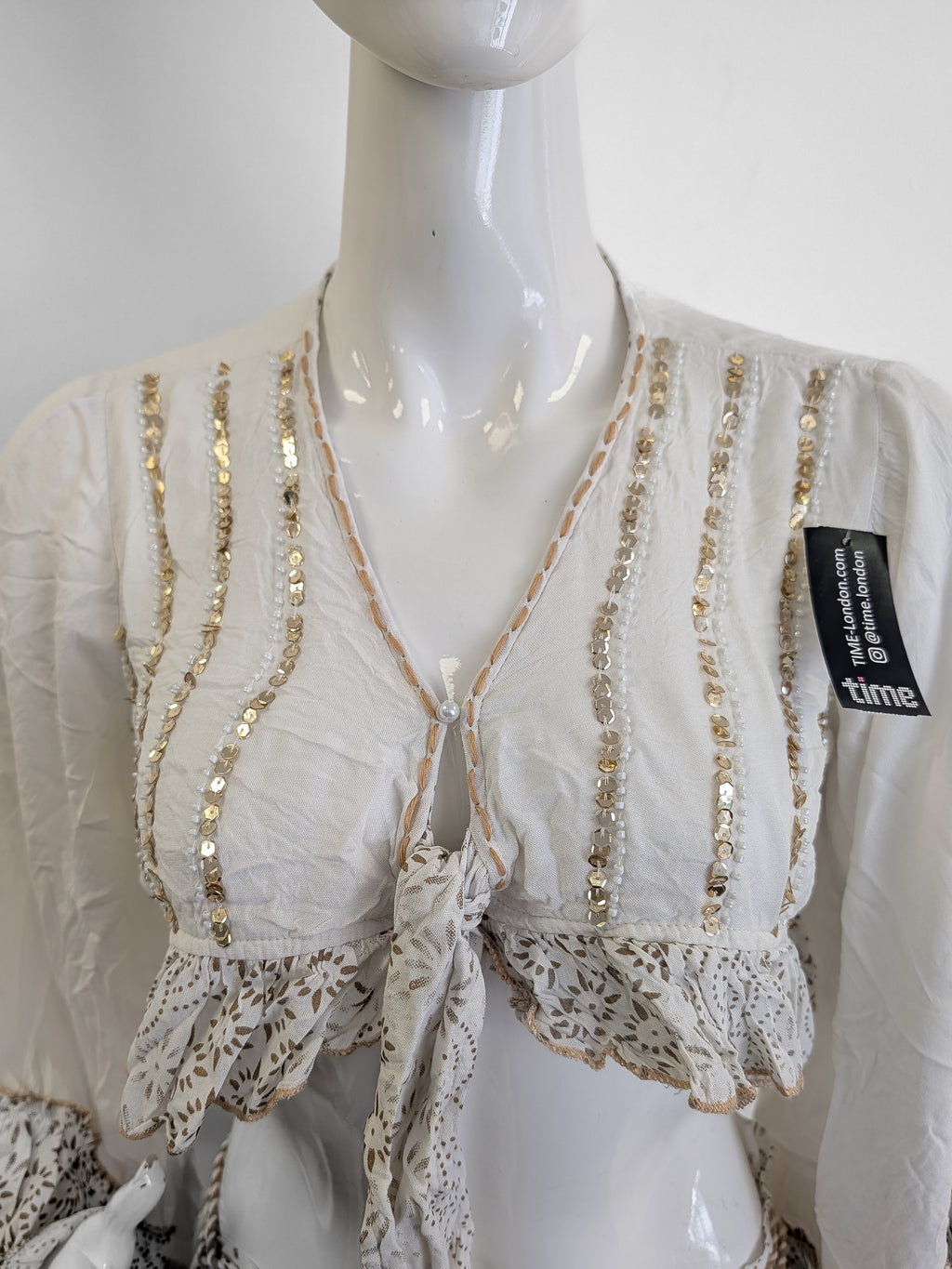 Sequin Embellished Boho Co-Ord