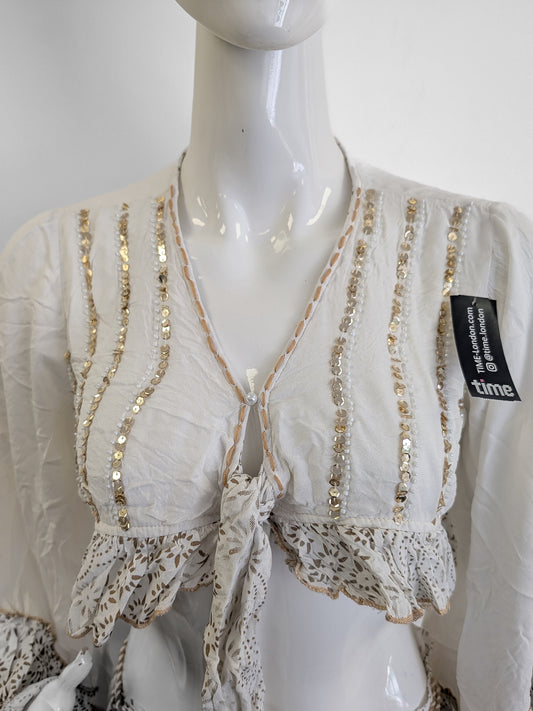 Sequin Embellished Boho Co-Ord