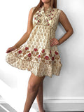Embellished Tiered Summer Dress