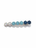 Diamante Flower Hair Slides